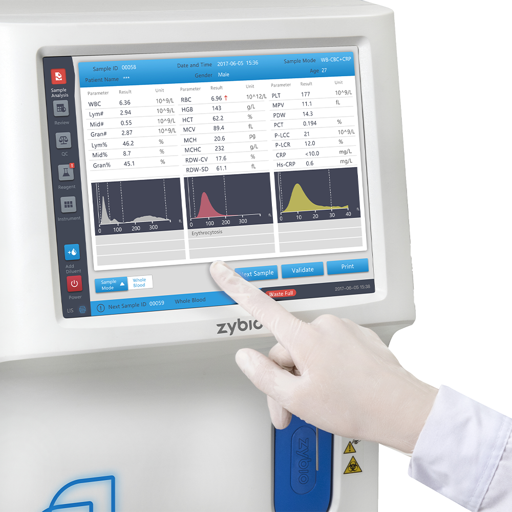 ANALIZADOR HEMATOLÓGICO ZYBIO Z3 - Imagen 3