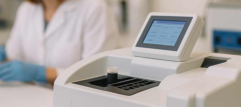 analizador bioquímico semiautomatizado laboratorio